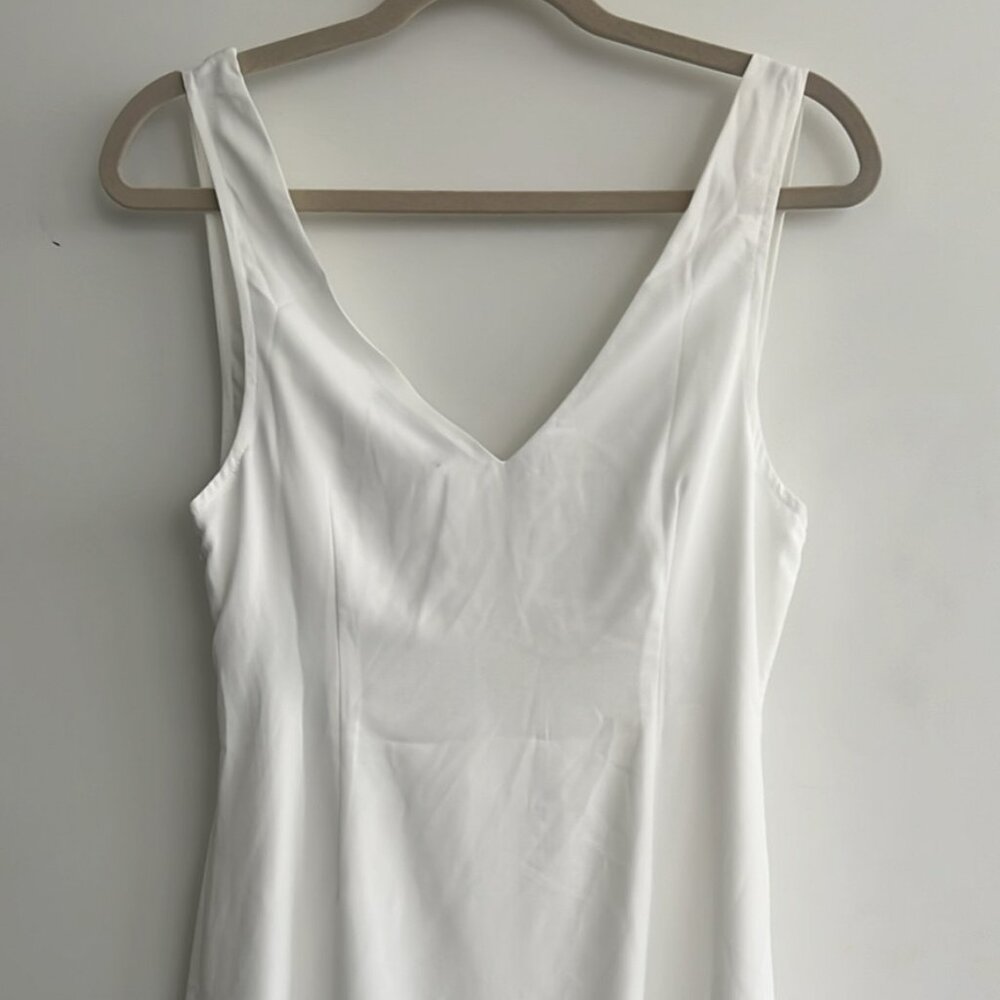 White Fox Dress White, Size L